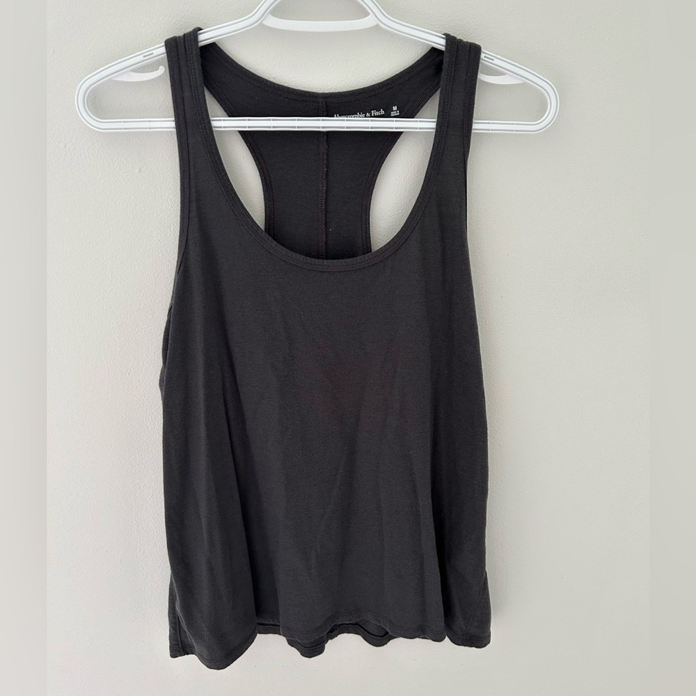 Abercrombie & Finch Dark Gray Tank Top
